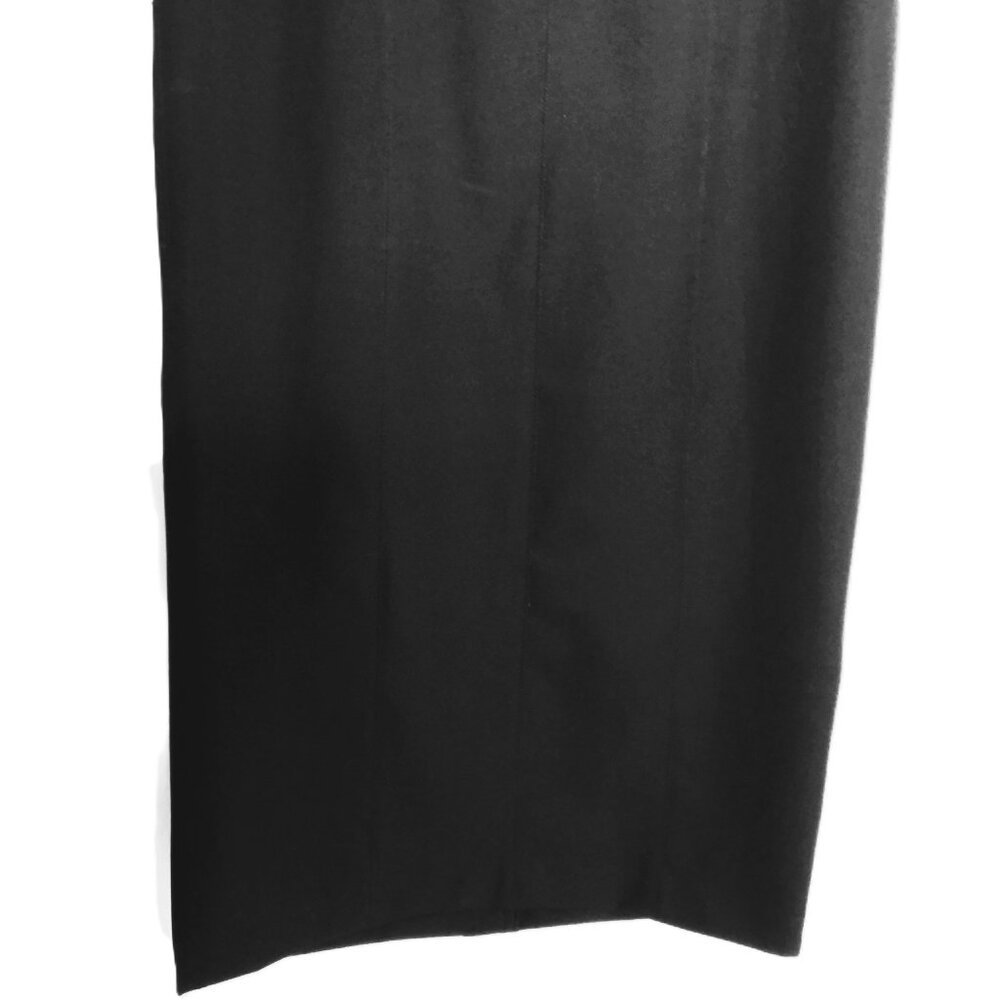 NWT Christian Lacroix Black Dress Sleeveless Midi Evening Stretch Scoop Neck L - Picture 5 of 11